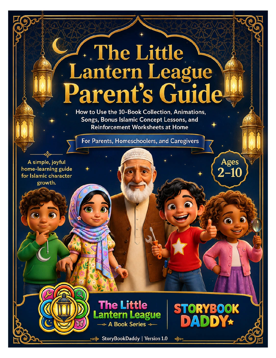 Actual Parent’s Guide cover. Open to enlarge.