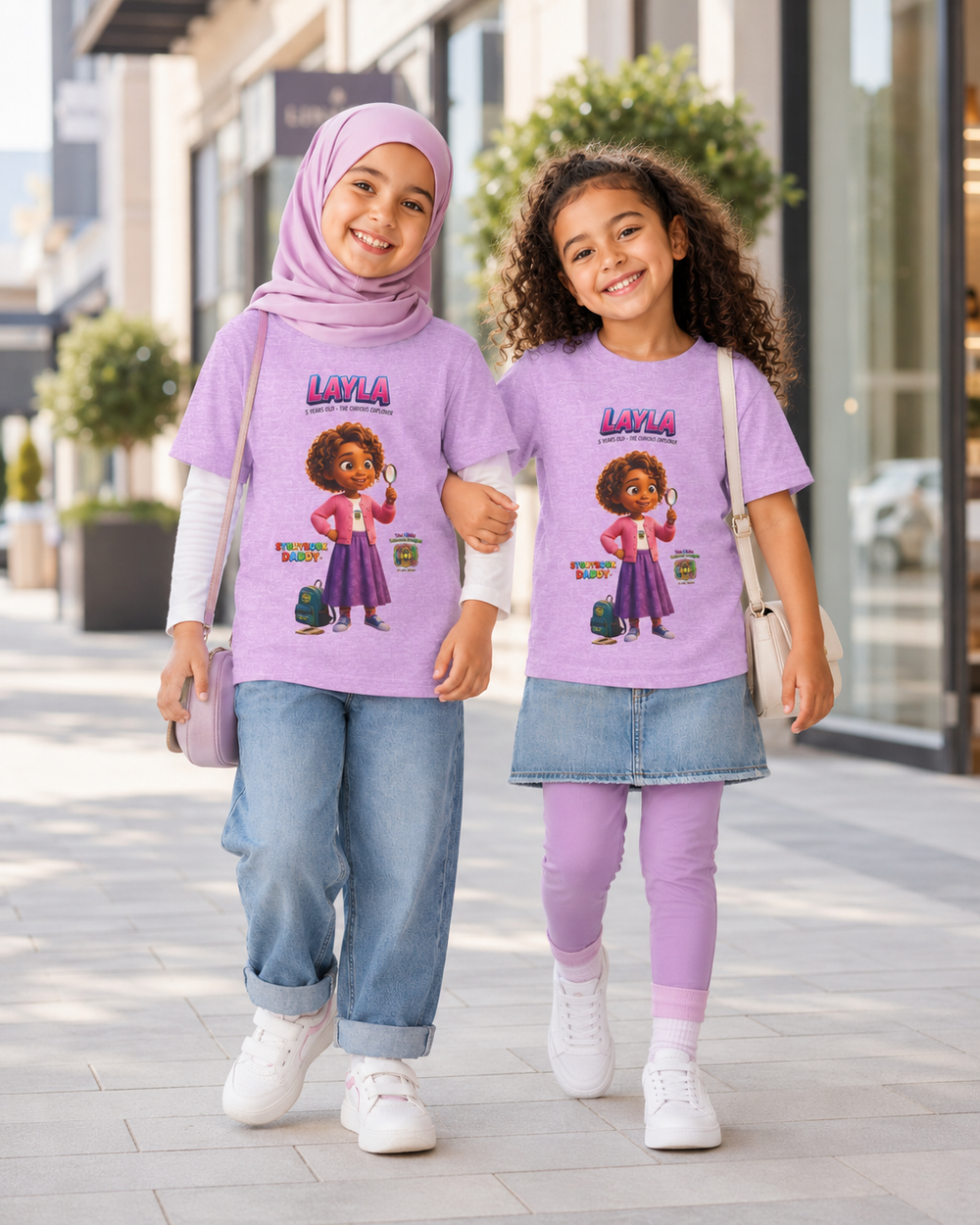 'LAYLA' Little Lantern League T-Shirt — Curious Explorer Tee