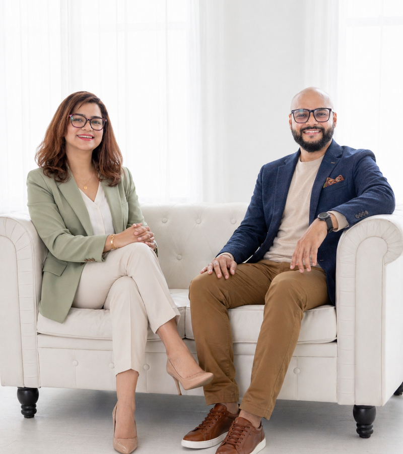 Dr. Laeeq Butt and Dr. Mahrukh Mustansar, founders of StoryBookDaddy