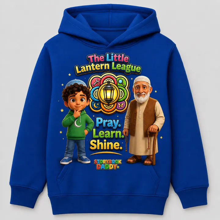 Pray, Learn, Shine hoodie — supplied concept mockup